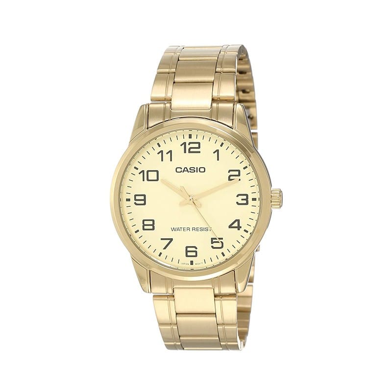 RELOJ CASIO ENTICER GOLD MTP-V001G-9B | EL PODER DEL ORO EN TU MUÑECA