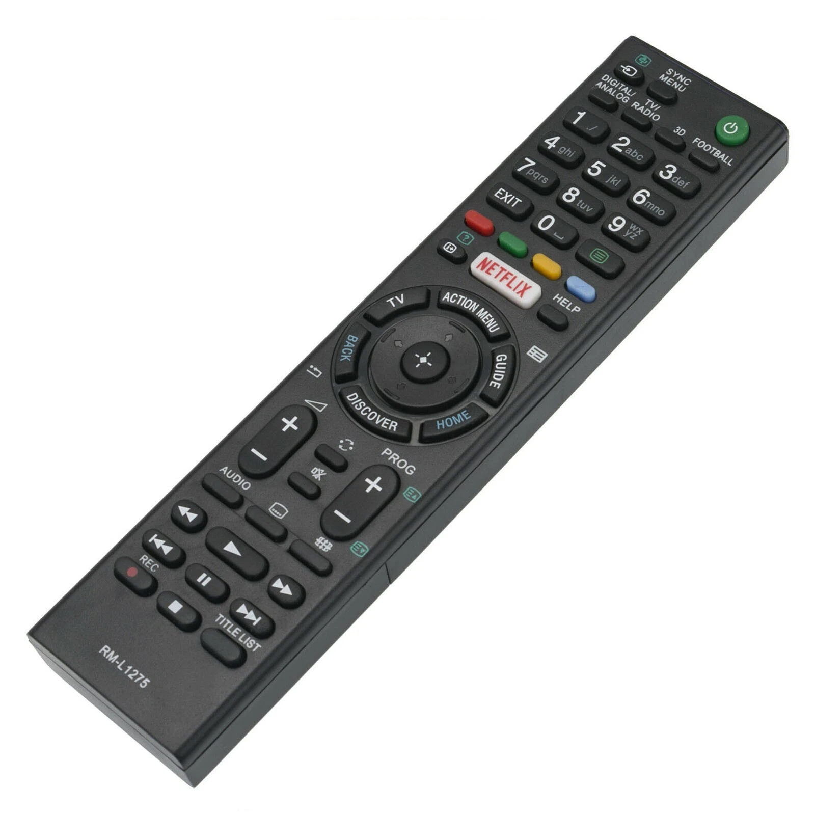 Control Remoto de Reemplazo IML RM-L1275 | Especial para SONY Smart TV / LED / LCD