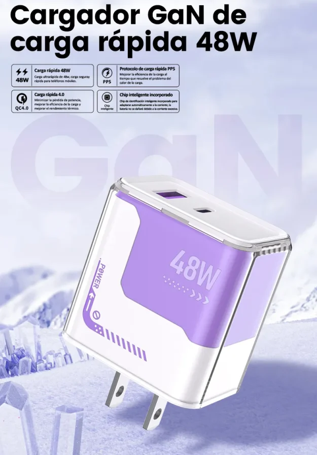 Cargador de Pared Ewtto EW-E834 45W GaN